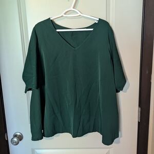 Emerald Green Blouse